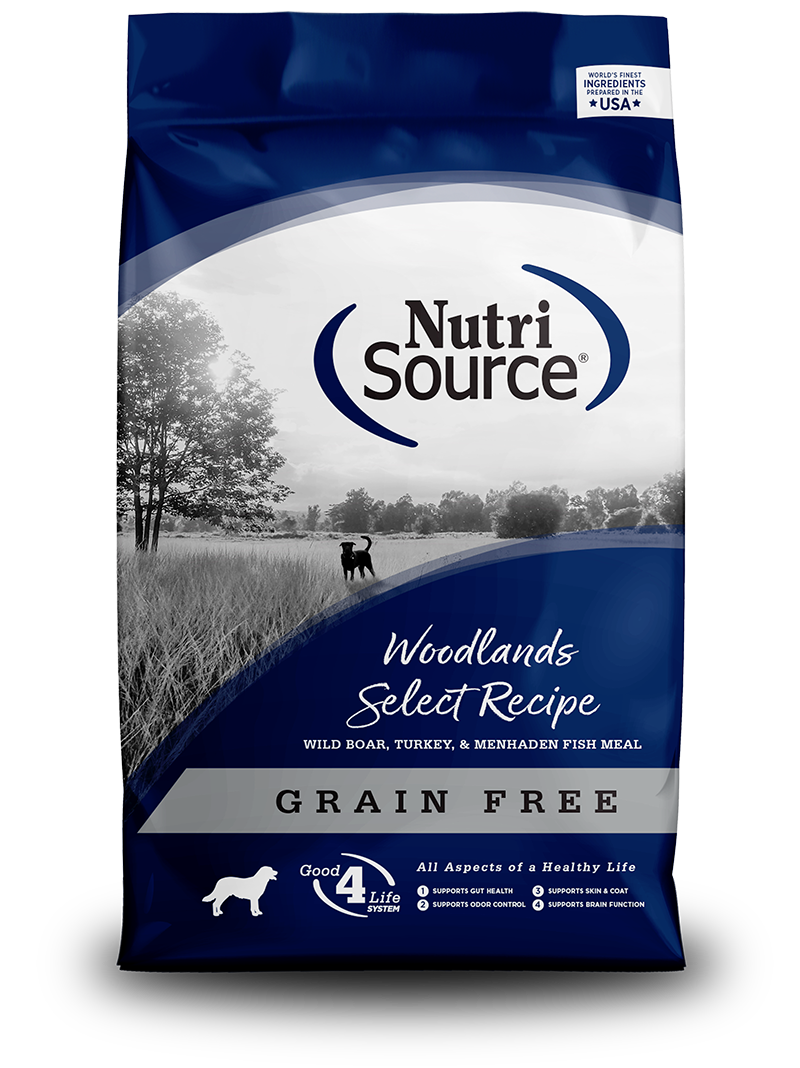 calories in nutrisource dog food Nutrisource Grain Free Woodlands Select Recipe Dog Food - Waxahachie, TX