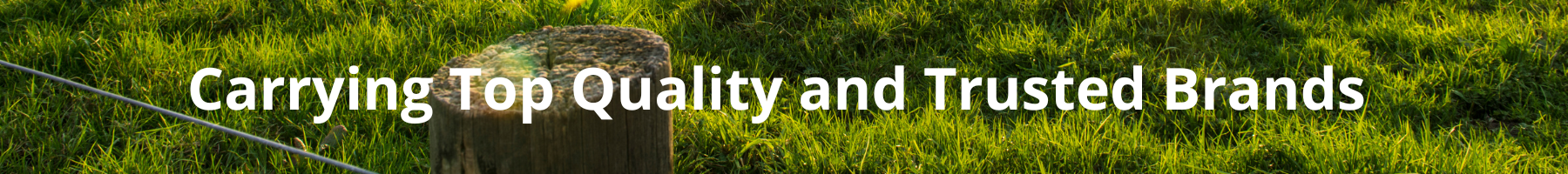 Top quality brands banner