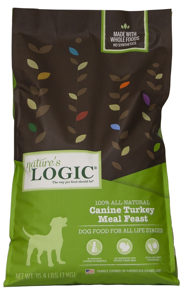 Nature's logic canine chicken 2024 meal feast dry dog food