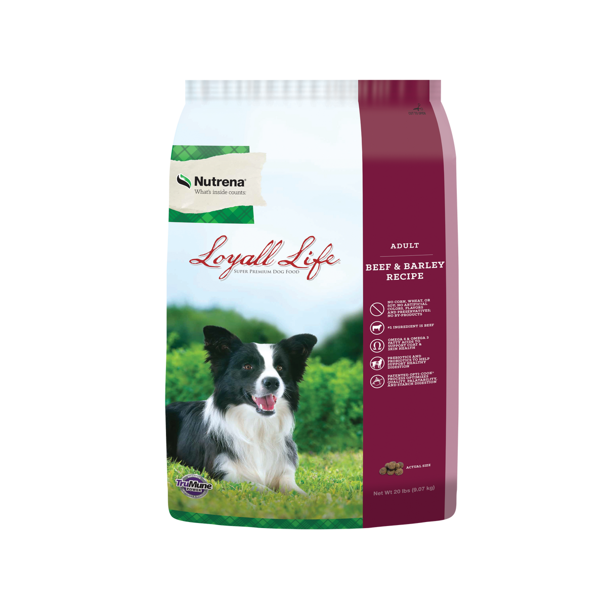 Nutrena Loyall Life Adult Beef Barley Waxahachie TX Boyce Feed and Grain