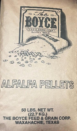 The Boyce Feed & Grain Corp Alfalfa Pellets