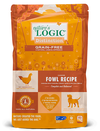 Nature's Logic K9 Grain Free Distinction Fowl