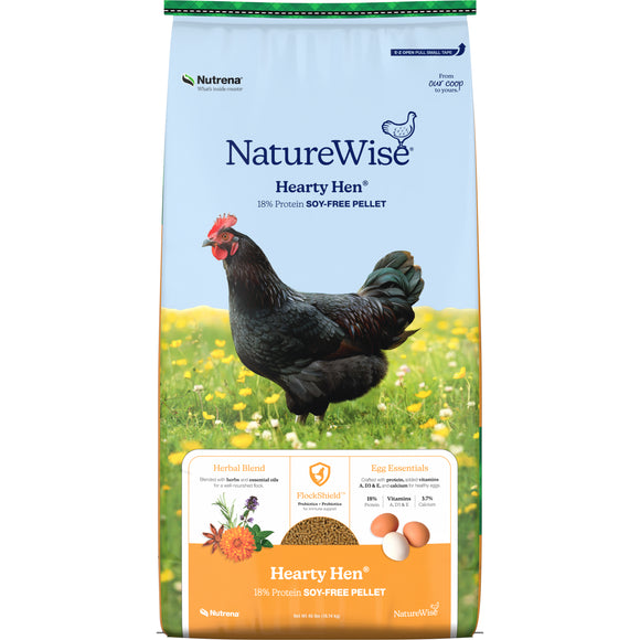 Nutrena® NatureWise® Hearty Hen® 18% Soy-Free Protein Pellet