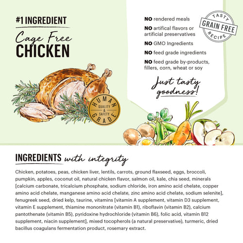 The Honest Kitchen Grain Free Chicken Recipe Whole Food Clusters Dry Dog Food