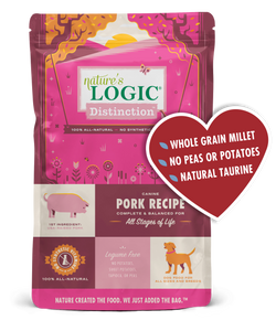 Nature's Logic Distinction Canine Pork Recipe Dry Dog Food