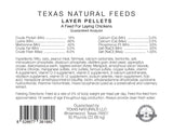 Texas Natural Feeds Layer Pellets