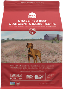 Open Farm Grass-Fed Beef & Ancient Grains Dry Dog Food