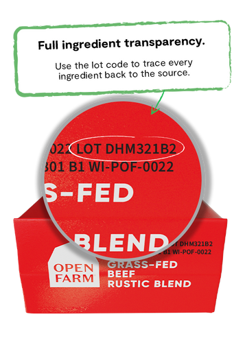 Open Farm Grass-Fed Beef Rustic Blend