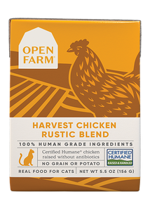 Open Farm Harvest Chicken Rustic Blend Wet Cat Food