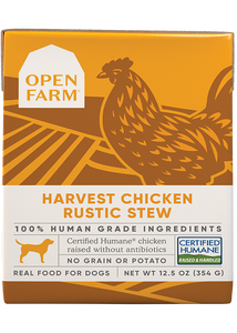 Open Farm Harvest Chicken Rustic Stew Wet Dog Food