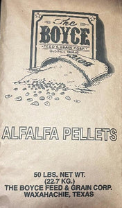 The Boyce Feed & Grain Corp Alfalfa Pellets