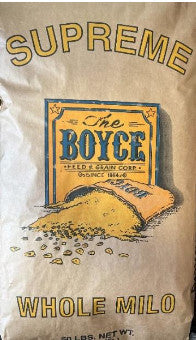 The Boyce Feed & Grain Corp Supreme Whole Milo